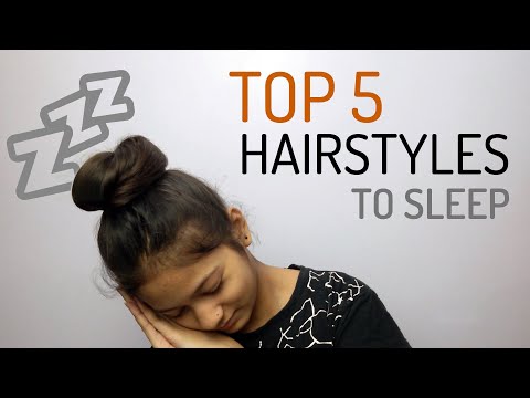 Hairstyles to Sleep | How to do a Bed Bun - Nighttime...