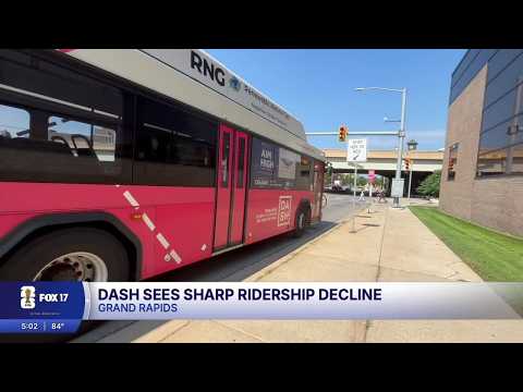 Grand Rapids' free downtown shuttle sees 61% ridership drop ...