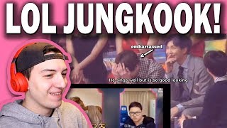 award shows but its only jungkook REACTION!