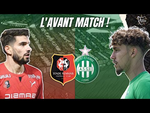 Rennes vs ASSE. L'avant match ! 💚 Une multitude d'absents dont beaucoup de cadres !
