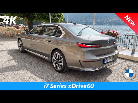 BMW i7 xDrive60 2023 - FULL In-depth review in 4K | LUXURY (Exterior - Interior), 8K monitor