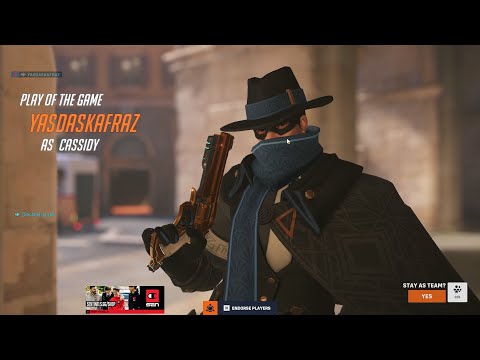 THIS IS HOW CASSIDY MAIN LOOKS LIKE IN SEASON 3 - SUREFOUR CASSIDY TOP 500 OVERWATCH 2 GAMEPLAY