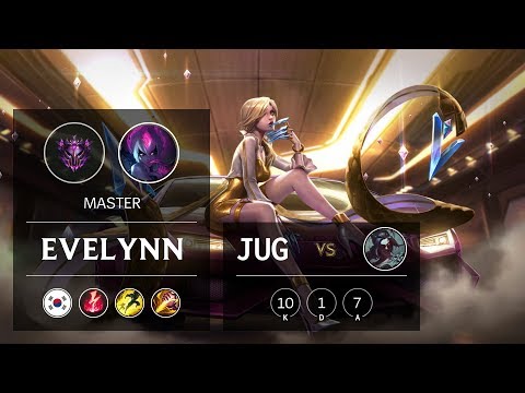 Evelynn Jungle vs Kayn - KR Master Patch 9.11