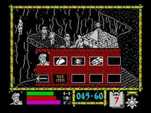 Where Time Stood Still, Gloria is saved - ZX Spectrum