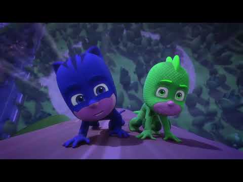 Pj masks Learn Colors Video #90 Catboy Owlette Gekko Heroes in pajamas song Disney Jr