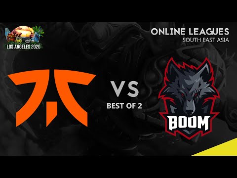 Fnatic vs Boom Esports Game 2 (BO3) | ESL One Los Angeles 2020 Online: SEA
