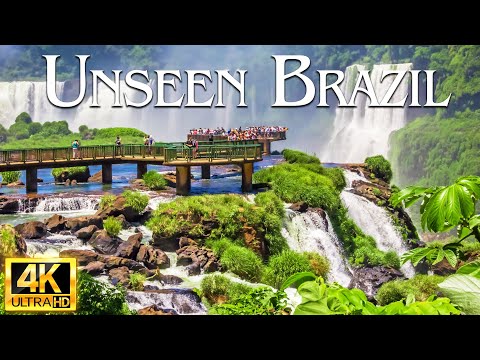 FLYING OVER BRAZIL- Relaxation Bliss Guaranteed!💯(4K UHD)