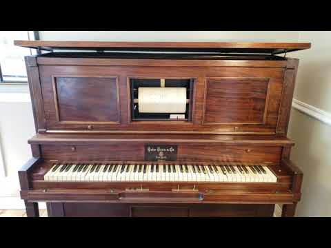 "Semper Paratus" on a 1916 Behr Bros. Player Piano