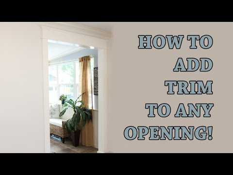 How to Add Trim for Cased Opening