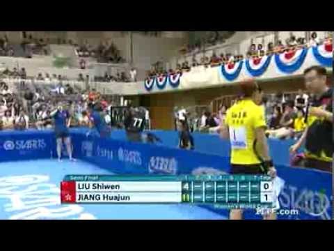 Liu Shiwen Vs. Jiang Huajun Full Match: Womens Worldcup 1/2 Final