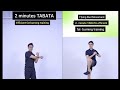 3 Minutes Tabata Fat Burning Exercise Taichi Qigong