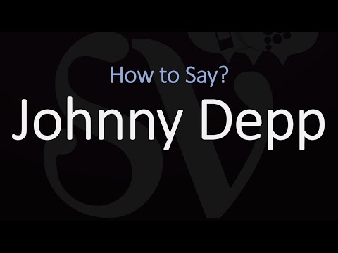 How to Pronounce Johnny Depp? (CORRECTLY)