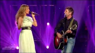 Céline Dion & Marc Dupré - Tout Pres Du Bonheur (live)