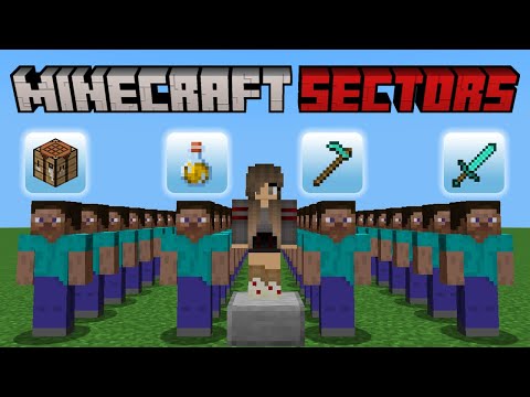 Minecraft but there are SECTORS