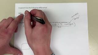 Naplex calculation (level difficulty: easy): ANC