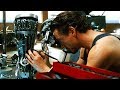Iron Man Making The Mark II Armor First Test Scene Iron Man 2008 Movie CLIP HD