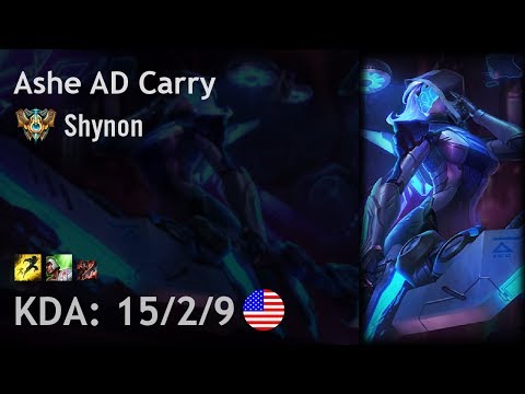 Ashe AD Carry vs Kalista - Shynon - NA Challenger Patch 7.17