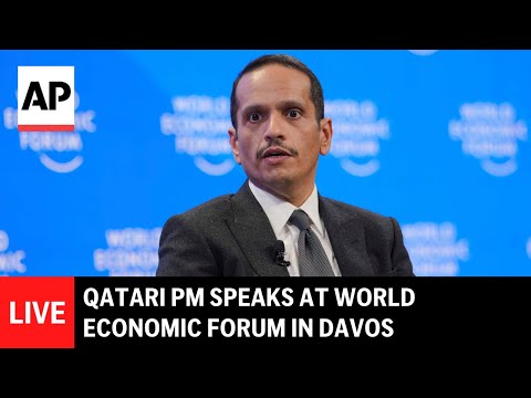 Davos LIVE: Qatari PM Sheikh Al Thani speaks at World Economic Forum