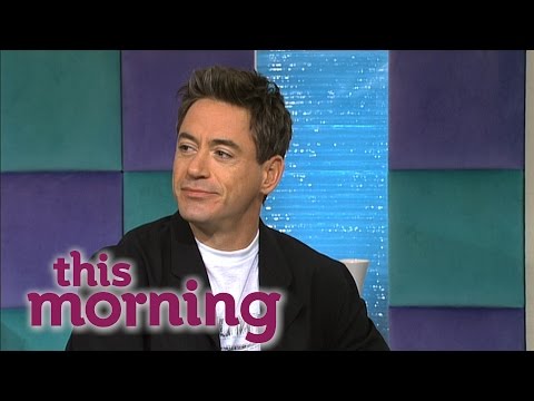 Robert Downey Jr. Compliments Lorraine's Cleavage | Throwback Thursday | This Morning