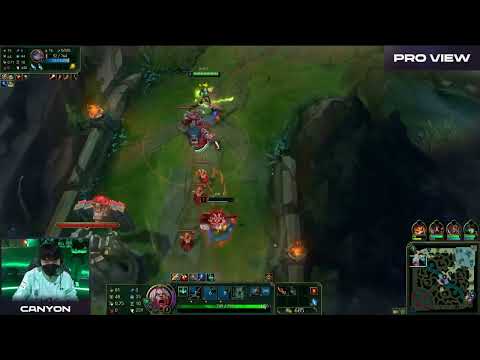 Damwon Canyon tilts at 1 HP escape