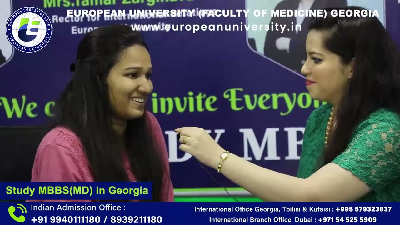 Student Migration European University Georgia Student Review  Study Mbbs Georgia 2022