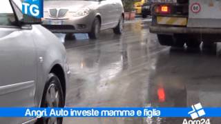Angri  Auto investe madre e figlia sulla Strada Statale 18