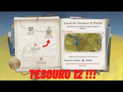 Local do Tesouro 12 / Vale Tianqiu - Genshin Impact