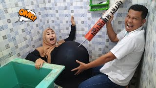 Download lagu Drama Lucu 😂🥰😘 Ibu Hamil Melahirkan Di Kamar Mandi mp3