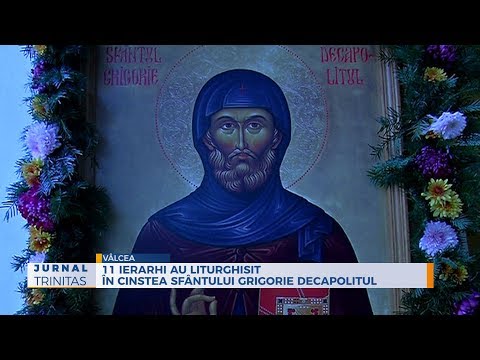 11 ierarhi au liturghisit în cinstea Sfântului Grigorie Decapolitul