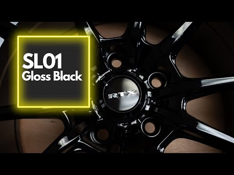 SL01 Gloss Black From RTX Wheels