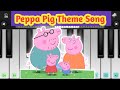 Peppa Pig Theme Song Piano Tutorial Cartoon Piano Finger Master