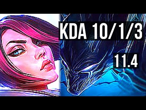 FIORA vs NOCTURNE (TOP) | 9 solo kills, 10/1/3, Legendary, 600+ games | NA Master | v11.4