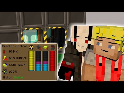 OP REAKTOR!? (16K RF/T) - MINECRAFT ZONE #65