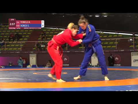 1/4 Women's GP GI - 53 kg: A. TONELLI (ITA) v. S. VOROS (HUN)