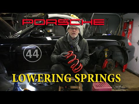 Boxster S Lowering Springs (Part 2) Rear