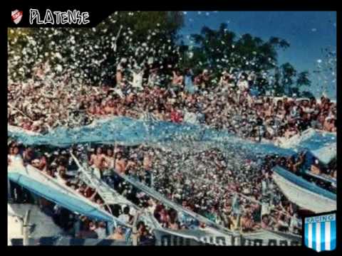 "Racing no copa, INVADE!!" Barra: La Guardia Imperial • Club: Racing Club