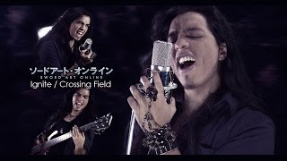 Sword Art Online (Medley) - Ignite/Crossing Field (Jap) | Metal Cover (Paulo Cuevas) | ソードアート・オンライン