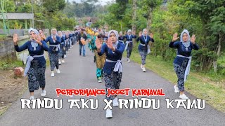 Download lagu terbaik JOGET KARNAVAL 'RINDU AKU RINDU KAMU'!! team joget srikandi karnaval ds tapakrejo mp3