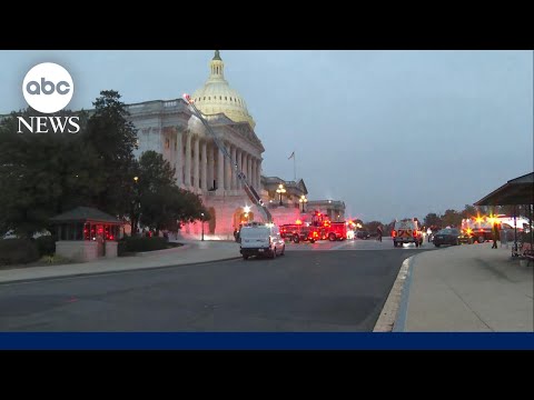 DC officials investigate small fire in tunnel between office building, US Capitol