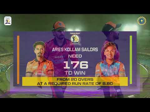 Match 28 Highlights | Aries Kollam Sailors vs Calicut Globstars | Federal Bank KCL Season 3