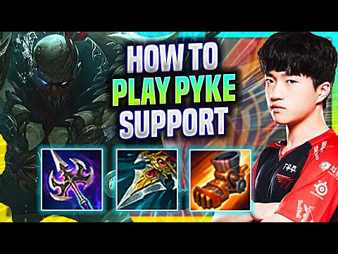 LEARN HOW TO PLAY PYKE SUPPORT LIKE A PRO! - T1 Keria Plays Pyke Support vs Blitzcrank! |