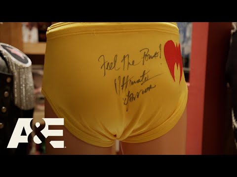 EPIC Hunt for Ultimate Warrior's WrestleMania 5 Trunks | WWE's Most Wanted Treasures | A&E