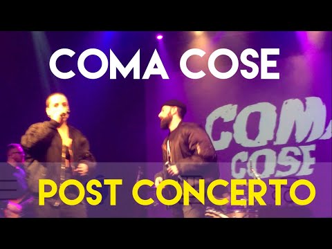 Coma Cose - Post Concerto (LIVE Nuovo Singolo) // Mi Ami Ora 2018