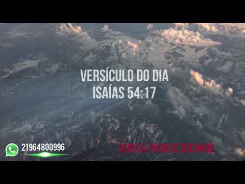 Versículo do DIA Isaías 54:17 - 08/10/2020