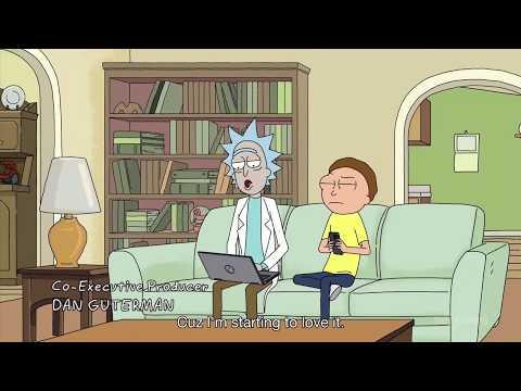 Rick and Morty plays Minecraft (HD)(Subtitles)
