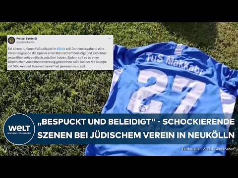 BERLIN-NEUKÖLLN: Schockierende Szenen bei Spiel des jüdischen Fußball-Vereins Makkabi Berlin