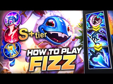 HOW TO PLAY FIZZ SEASON 12 | BEST Build & Runes | Season 12 Fizz guide | League of Legends