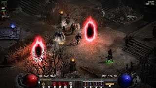 Diablo II: Resurrected　2ppl 壓碎85打紅門記錄