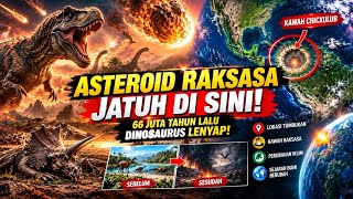 Download lagu A GIANT ASTEROID FALLED HERE! 66 MILLION YEARS AGO, DINOSAURS VANISHED! mp3