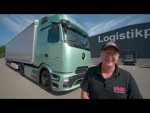 SKS testet den neuen Mercedes-Benz Truck Actros L im Aero-Design